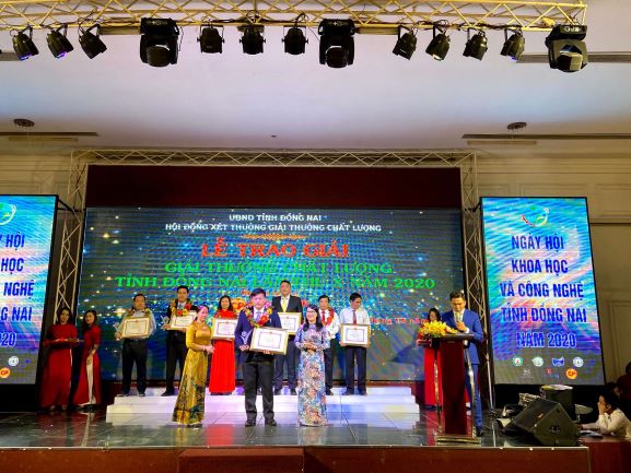 大亞越南電線電纜股份公司榮獲同奈省品質金牌獎