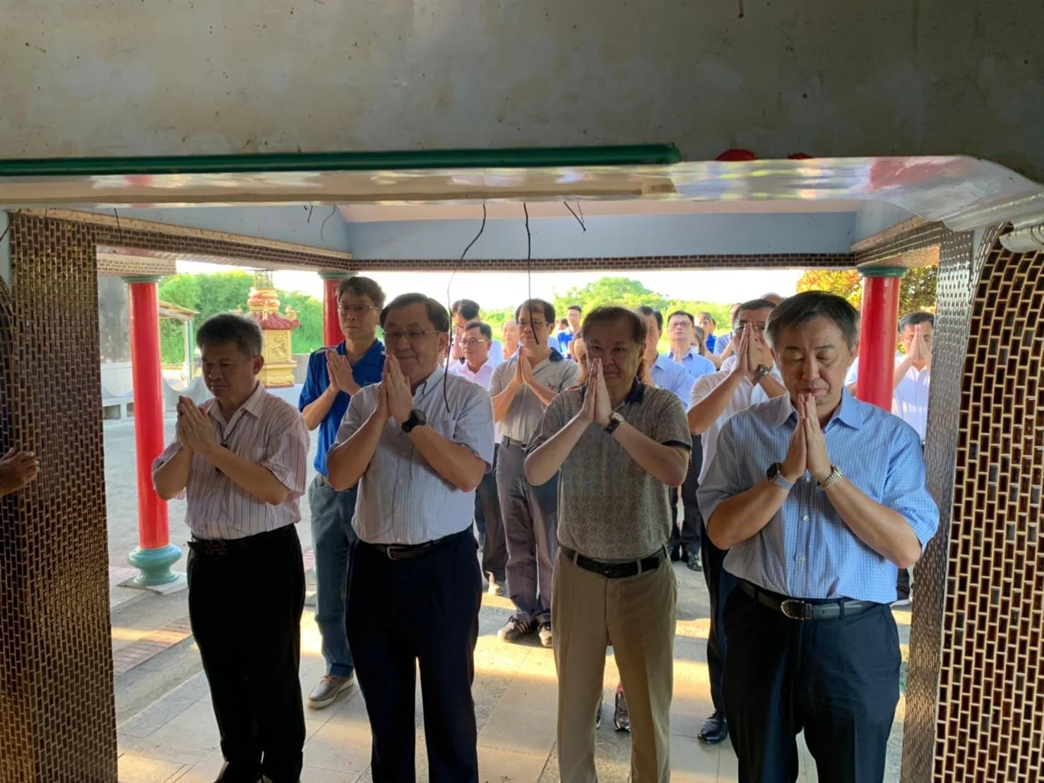 心忠電業 学甲案 起工式を開催 心忠電業 学甲案 起工式を開催