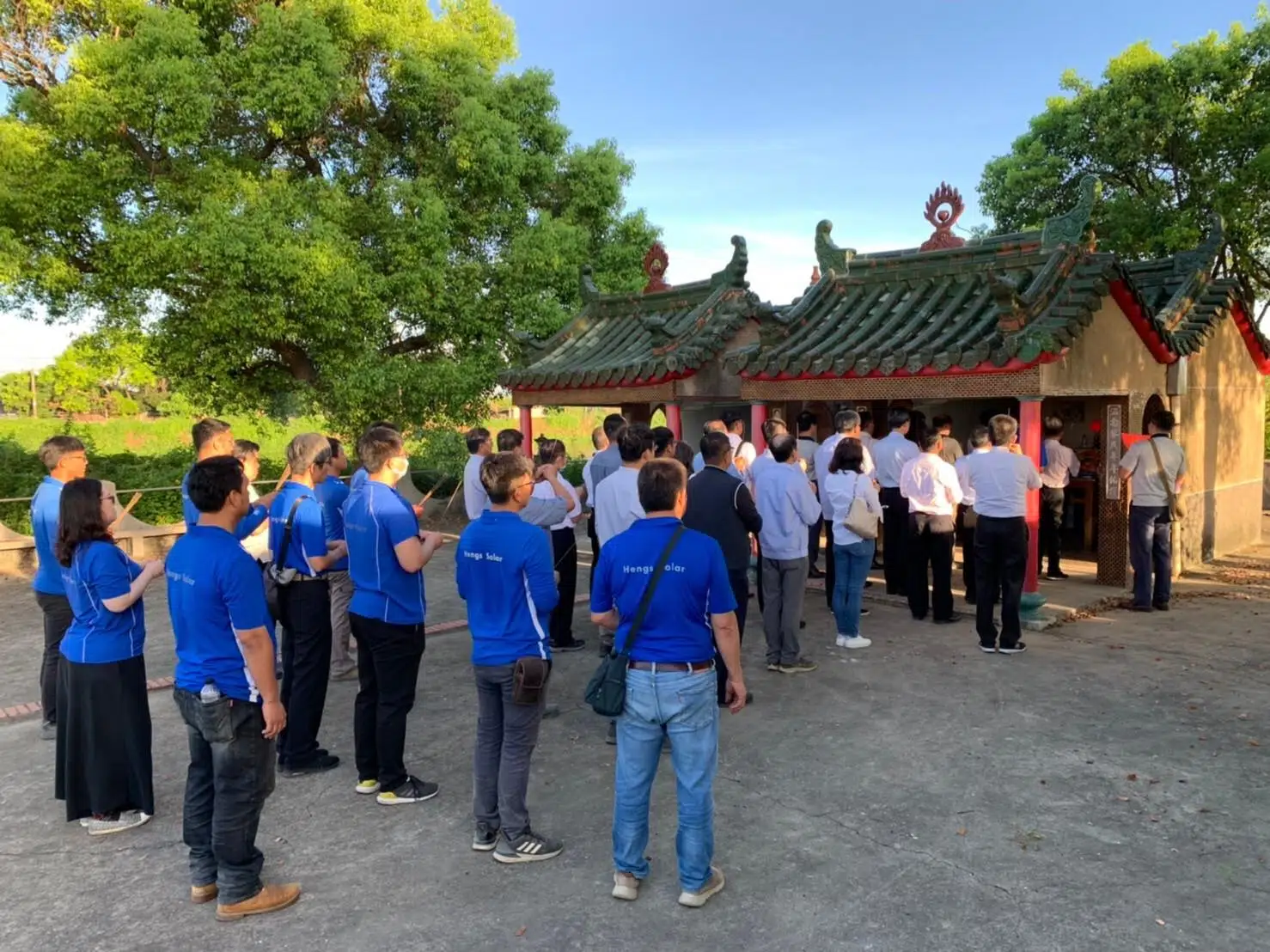 心忠電業 学甲案 起工式を開催 心忠電業 学甲案 起工式を開催