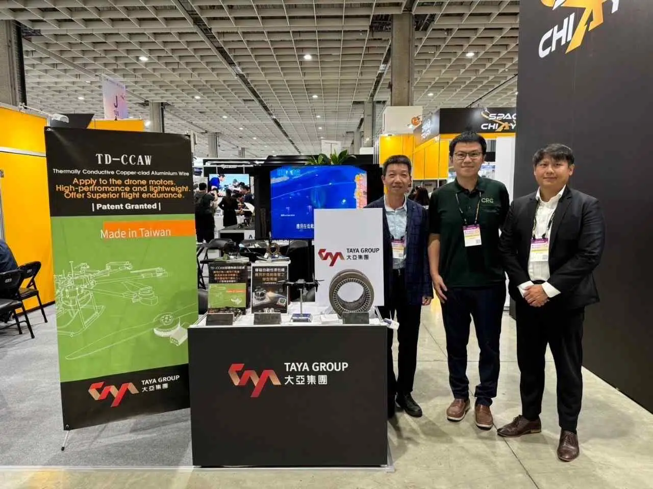 Ta Ya Group Participates in 2024 Taiwan International AI & IoT Expo Magnet Wire Innovation Technology Assists Emerging Industries