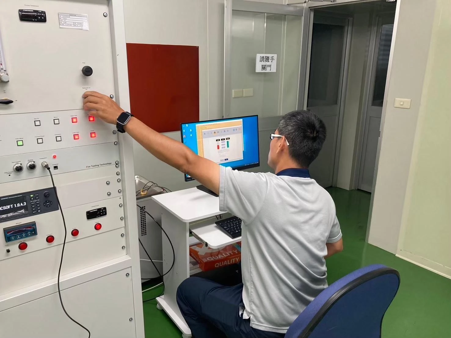 proimages/news/news/2025/2025092402.jpg TAYA Testing Laboratory Expands into Railway Vehicle Material Testing