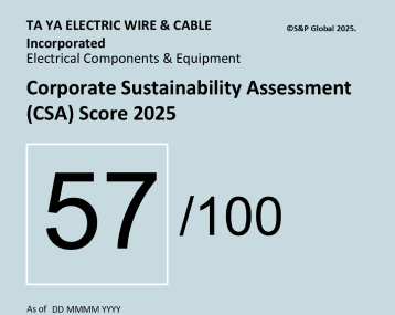 S&P Global CSA Score: 57